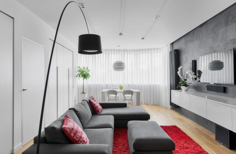 Apartment in Moscow by Tikhonov Design