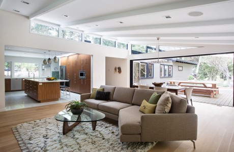 Mid-century Modern House by Klopf Architecture