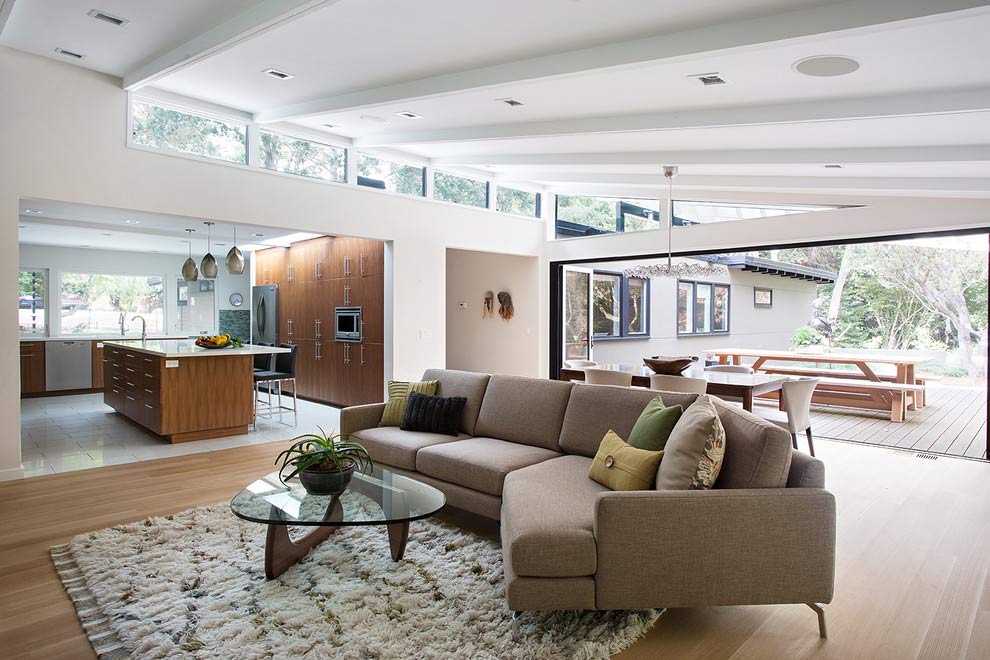 Mid-century Modern House by Klopf Architecture