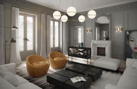 Apartment in Paris by ART BURO