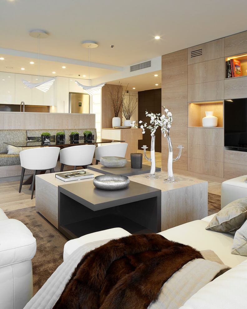 Contemporary Apartment by Molins Interiors