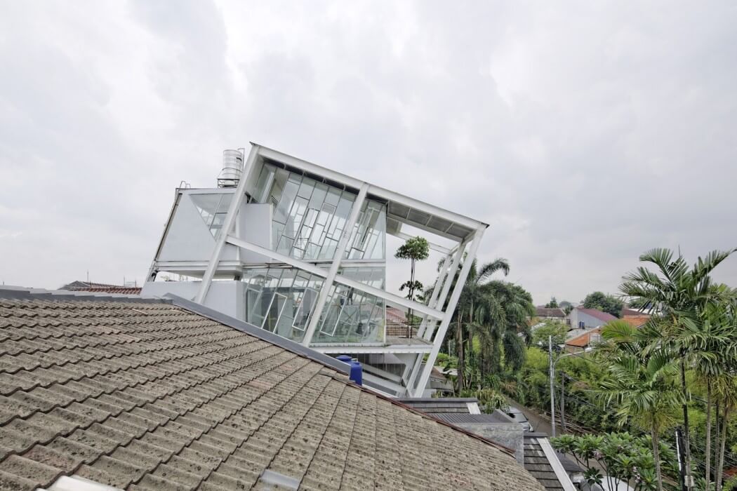 Rumah Miring by Budi Pradono Architects - 1