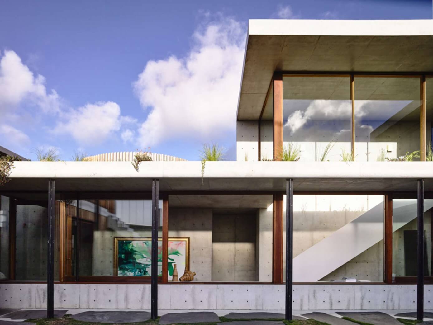 Torquay Concrete House by Auhaus Architecture