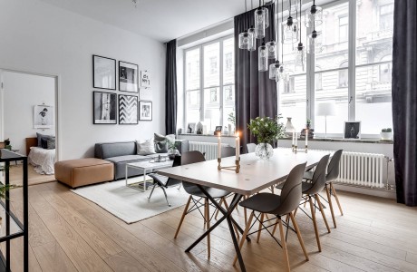 Apartment in Stockholm by Alexander White