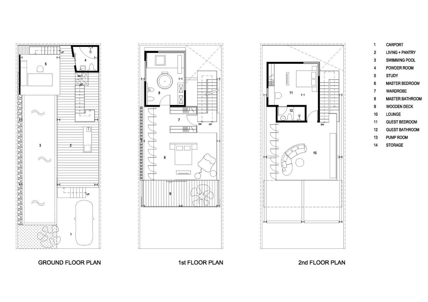 Rumah Miring by Budi Pradono Architects