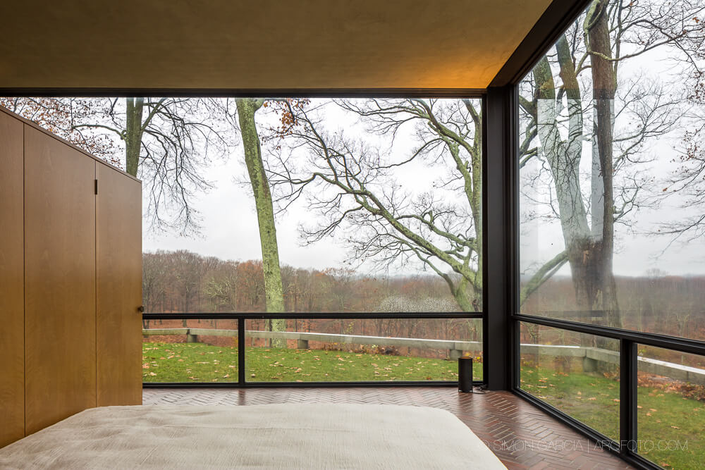 The Glass House by Philip Johnson