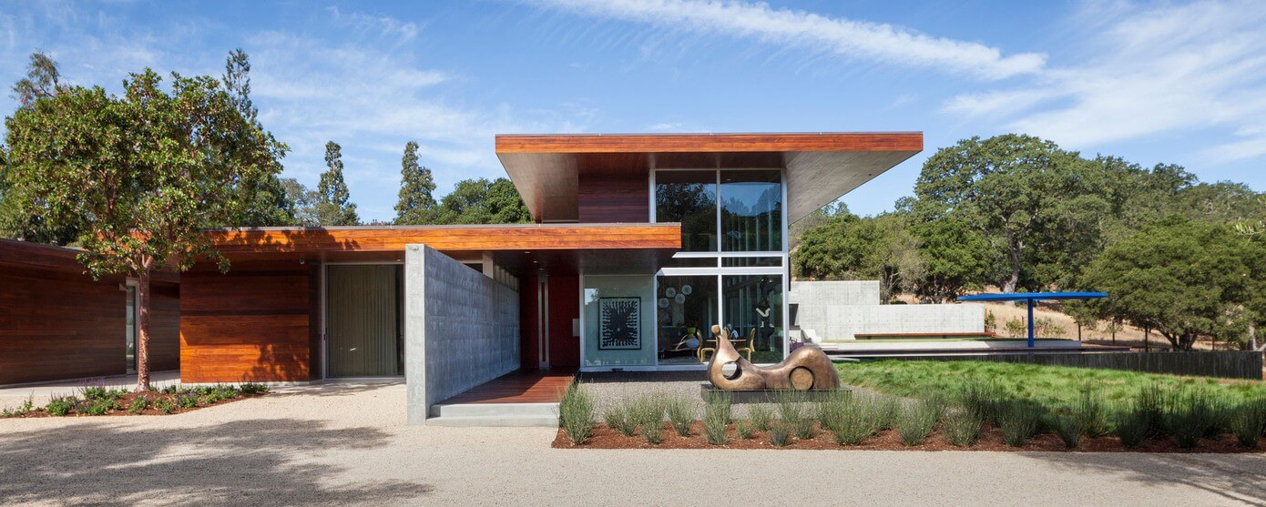 Residence in Portola Valley by Swatt | Miers Architects