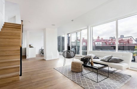 Valhallavägen Apartment by Doomie Design