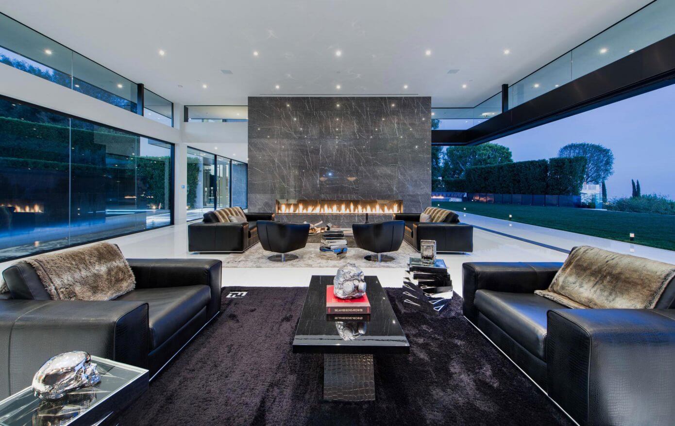 Contemporary Home in Bel Air by McClean Design