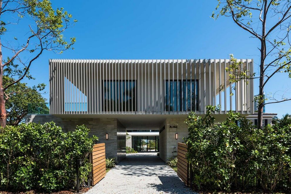 Miami Beach Home by Todd Michael Glaser