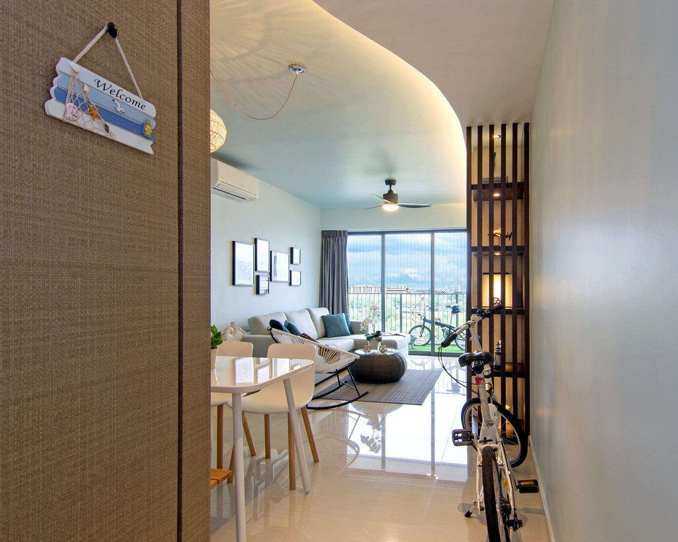 Beach House Apartment by Vievva Designers