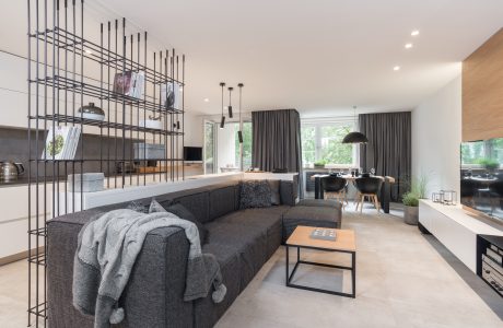 Grey & Wood Apartment by Oooox