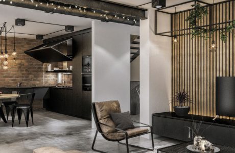 Modern Loft in Kaunas by Idwhite