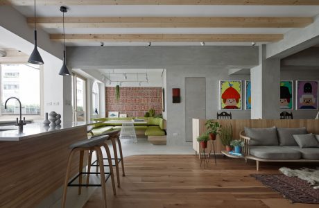 Apartment in Taipei by KplusC Design