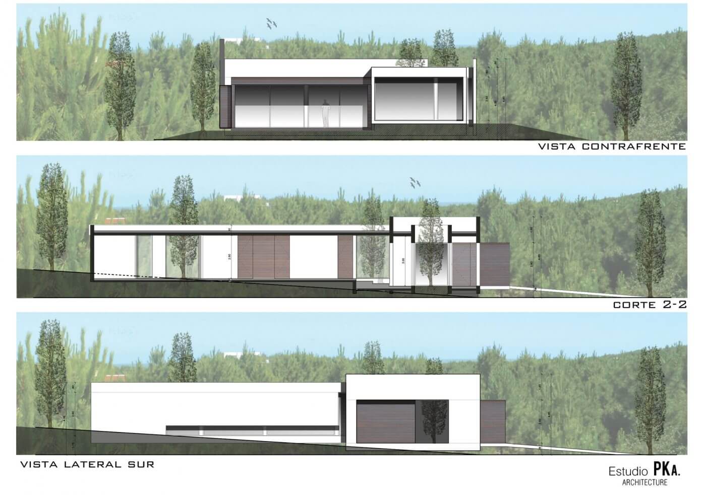 Modern Beach House by Estudio PKa