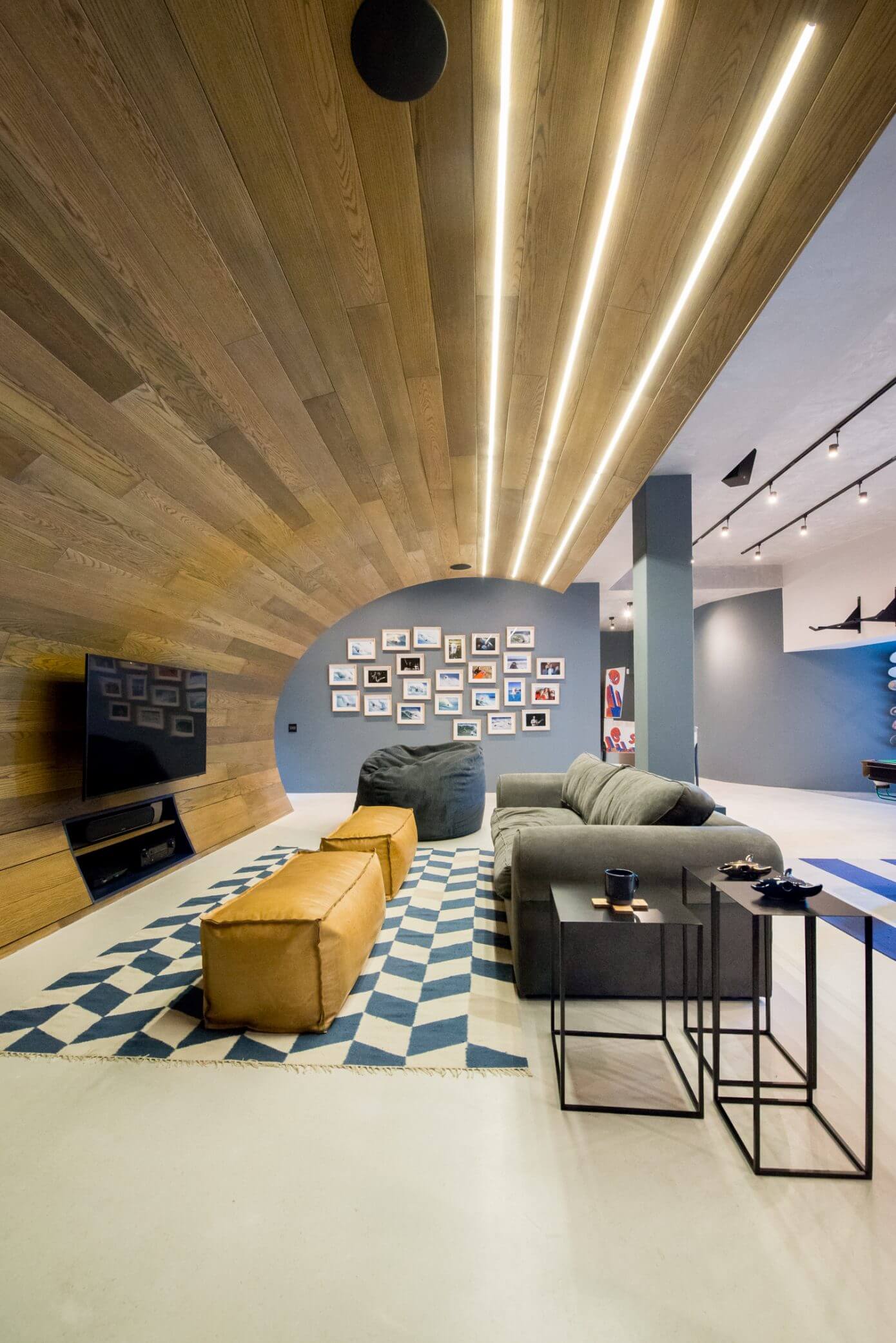 Man Cave by Inhouse Brand Architects
