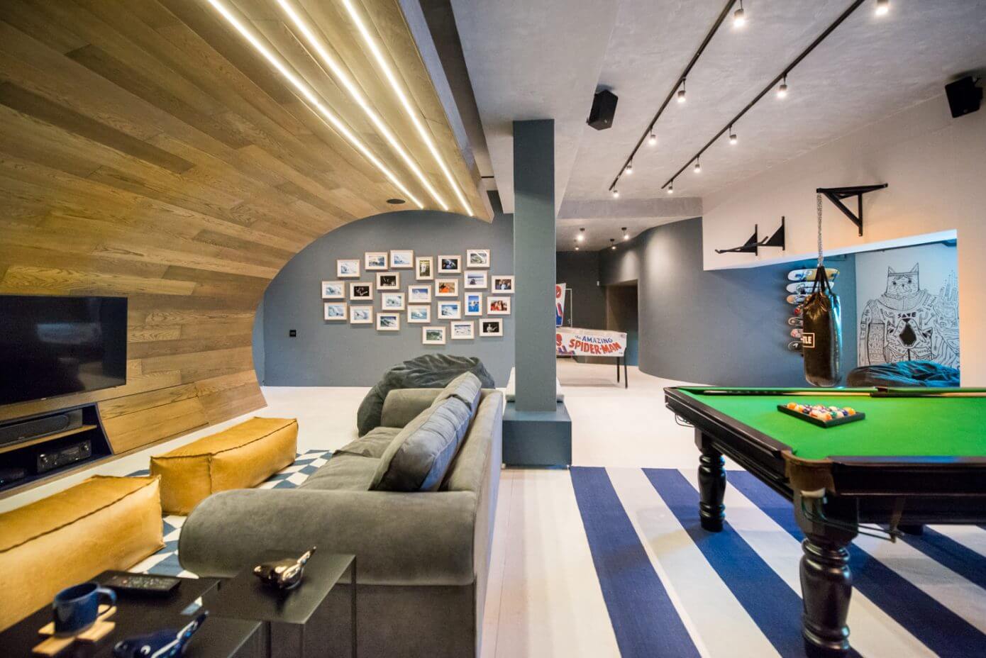 Man Cave by Inhouse Brand Architects
