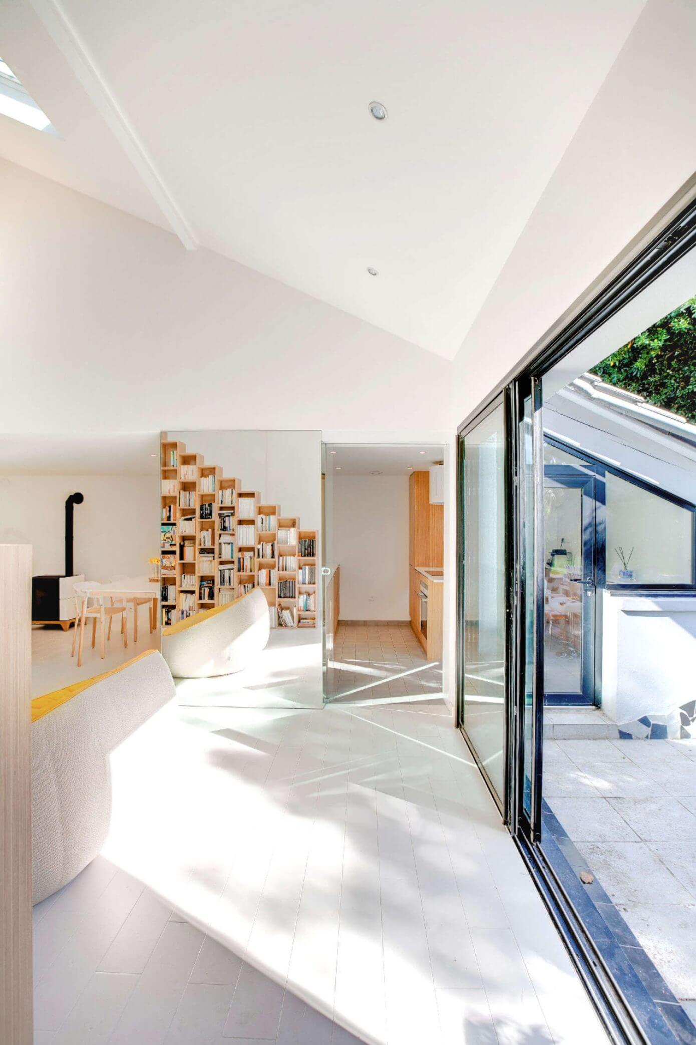 Bookshelf House by Andrea Mosca Creative Studio