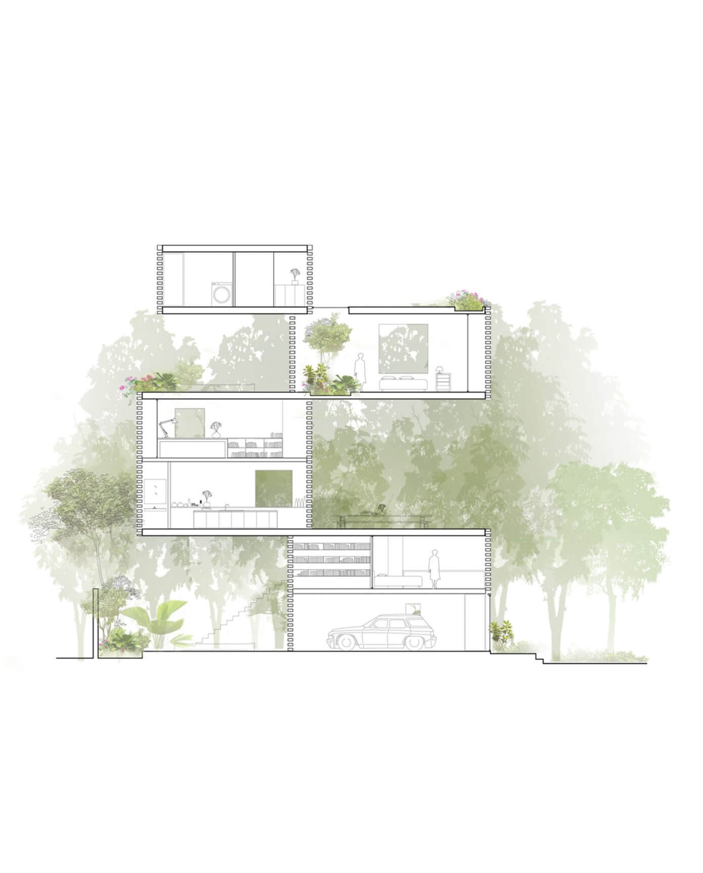 Thong House by Nishizawaarchitects