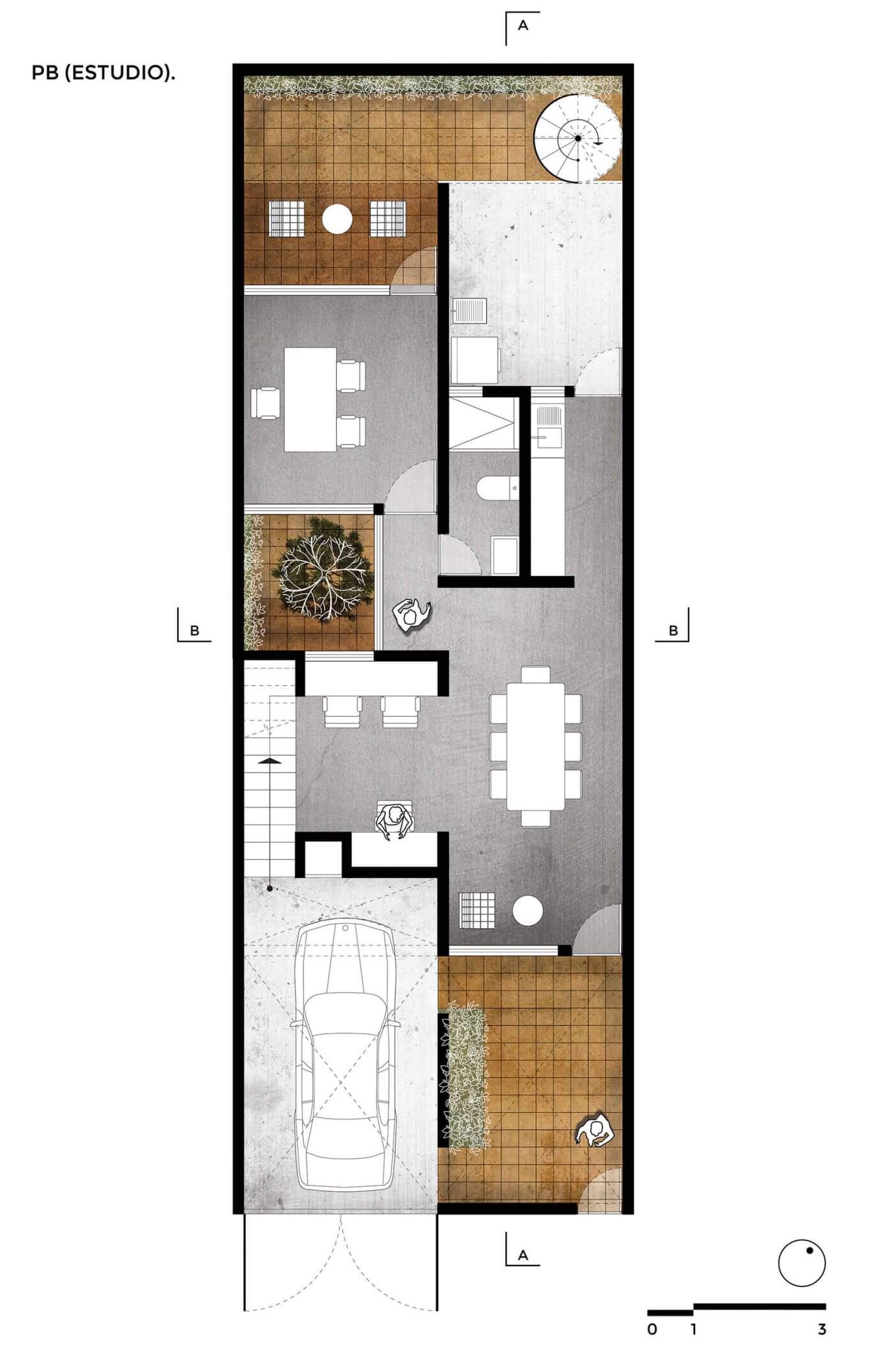 Casa Estudio by Intersticial Arquitectura