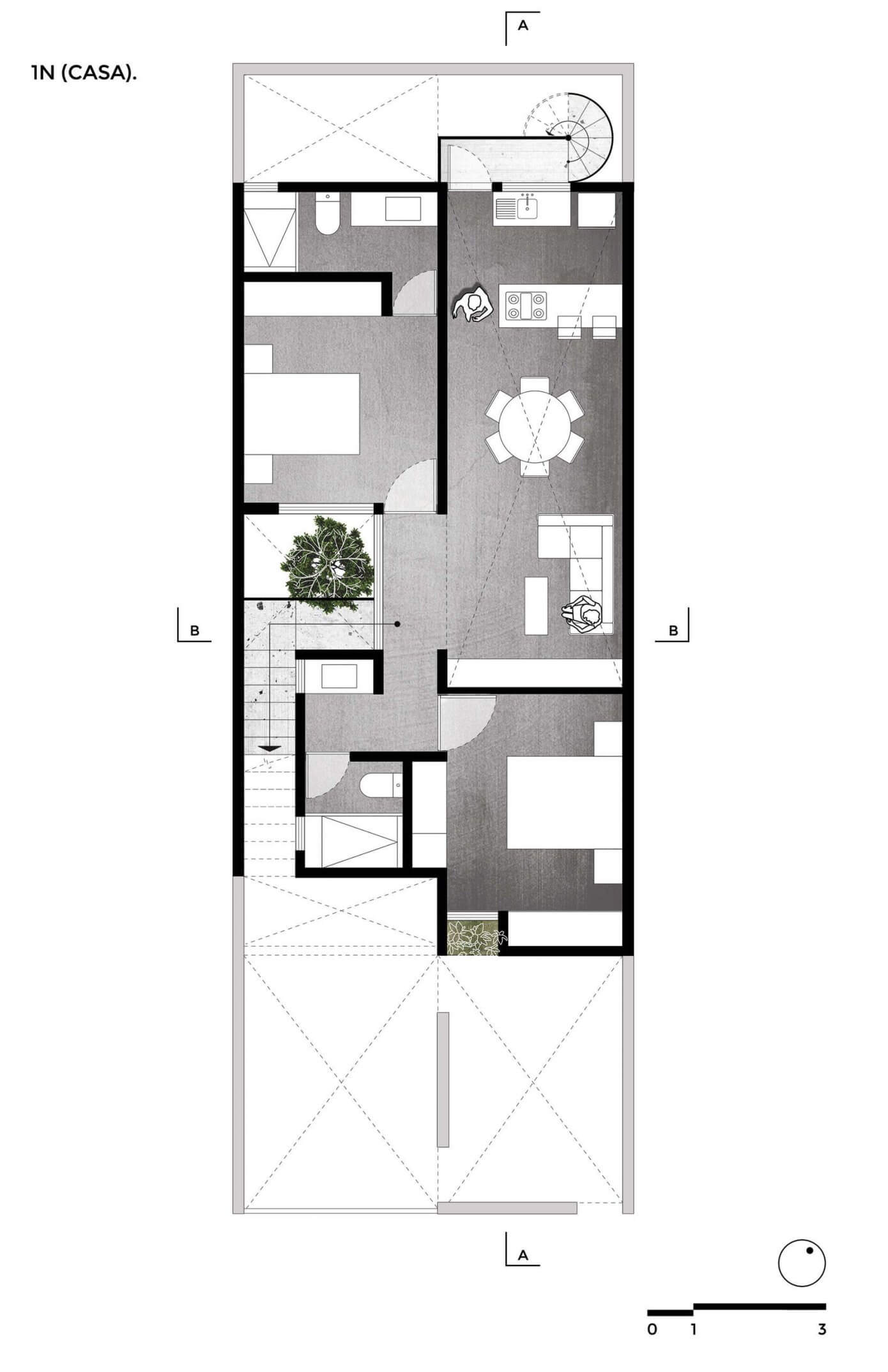 Casa Estudio by Intersticial Arquitectura