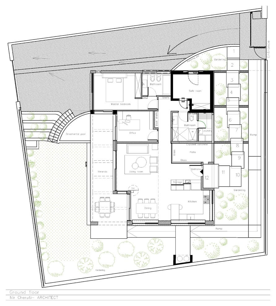 Grove House by Nir Cheruti