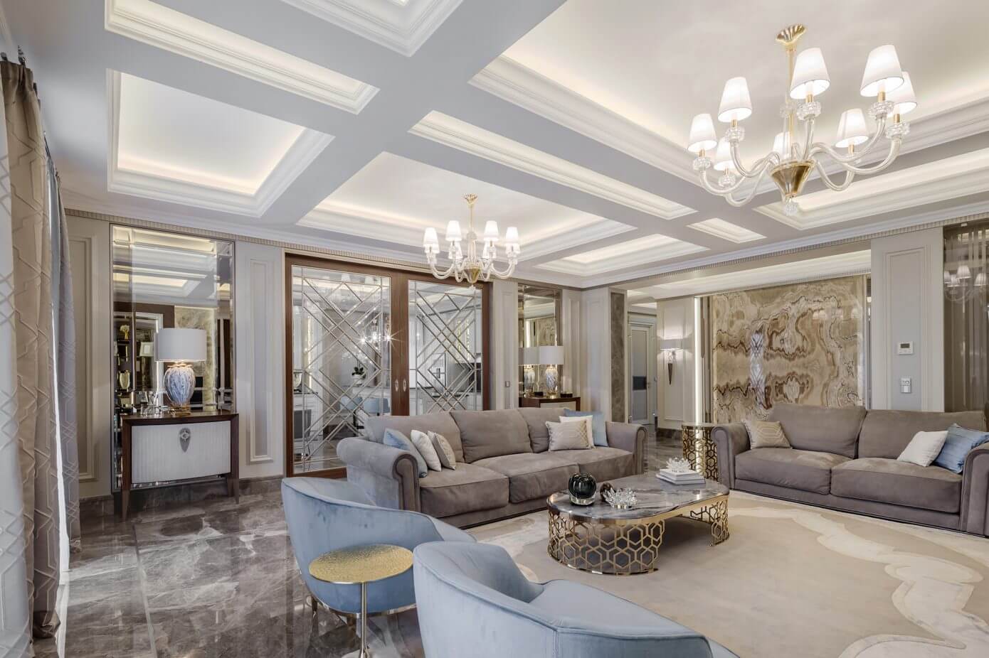 Elegant Luxury by NG-studio Interior Design