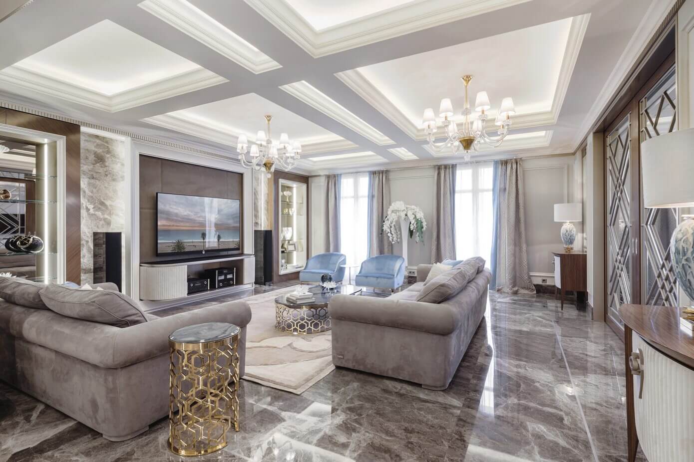 Elegant Luxury by NG-studio Interior Design