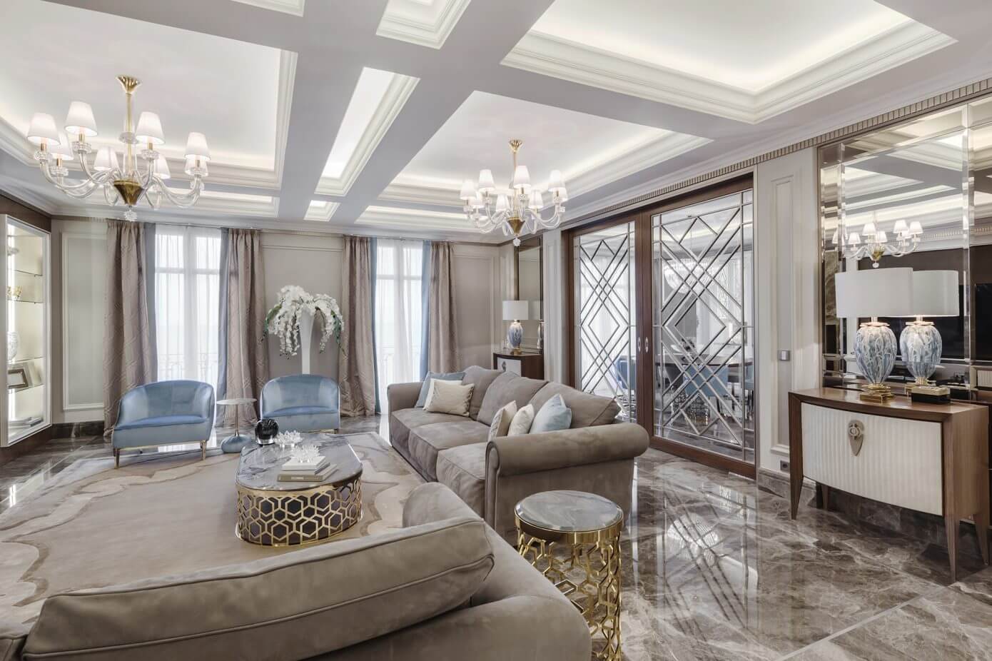 Elegant Luxury by NG-studio Interior Design