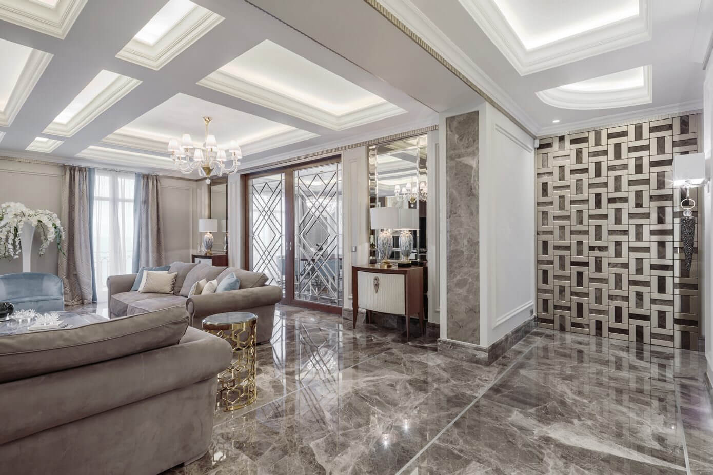 Elegant Luxury by NG-studio Interior Design