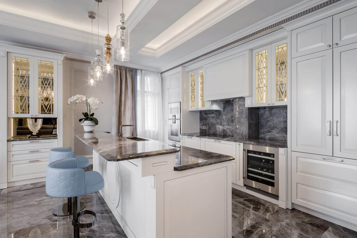 Elegant Luxury by NG-studio Interior Design