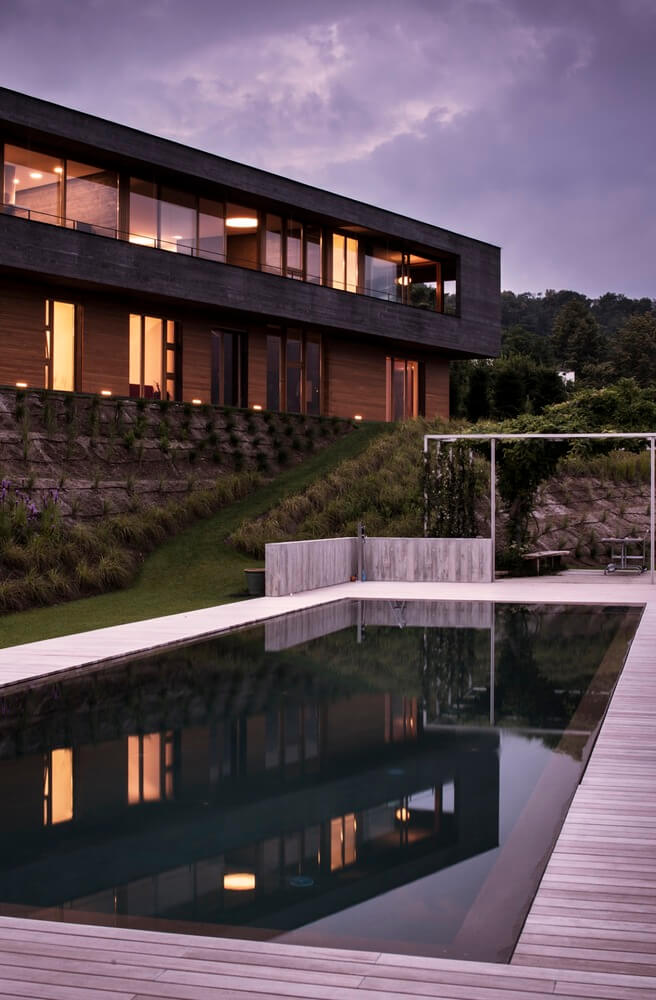 Villa in Lugano by Attilio Panzeri & Partners