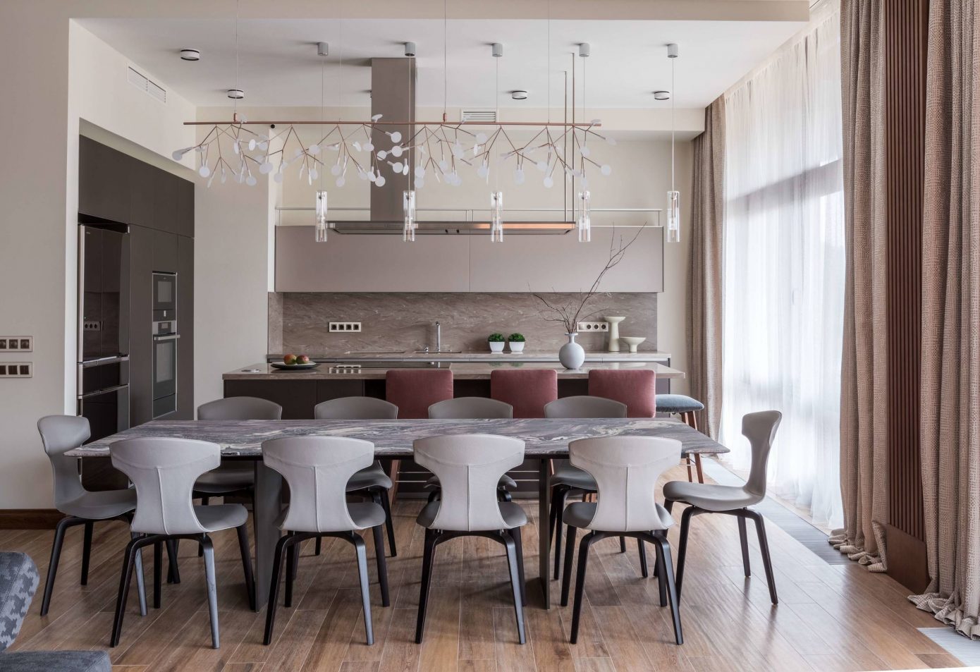 Contemporary House by White & Black Design Studio