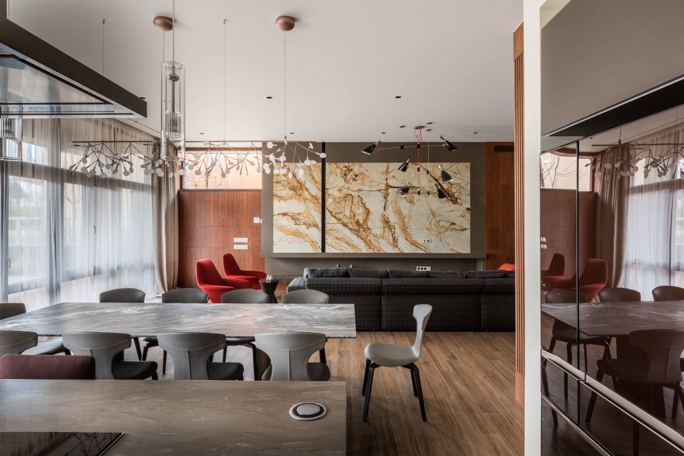 Contemporary House by White & Black Design Studio