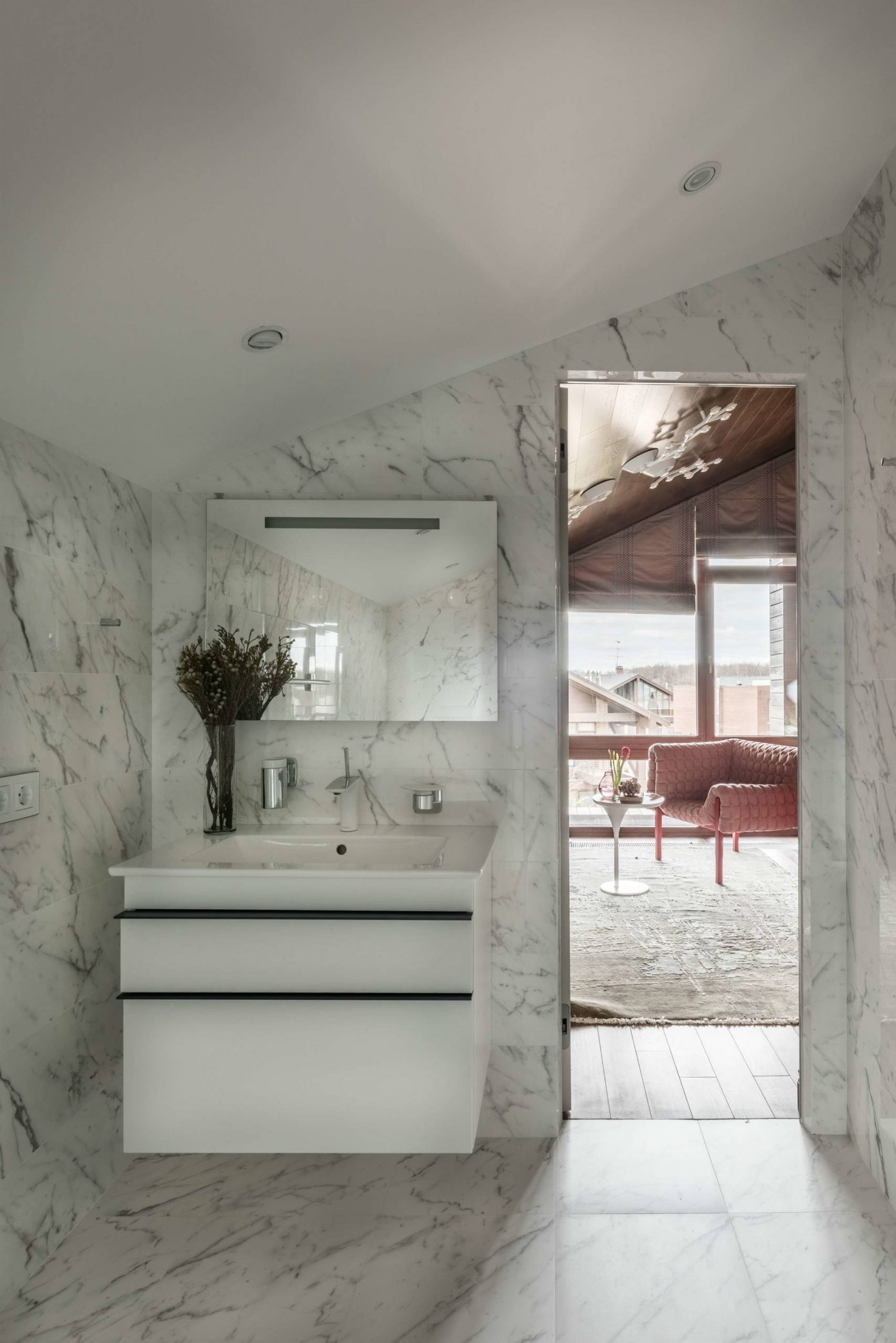 Contemporary House by White & Black Design Studio