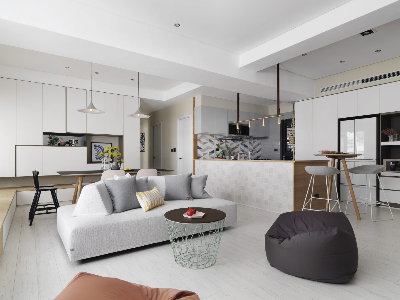 Apartment in Hsinchu by HOZO Interior Design