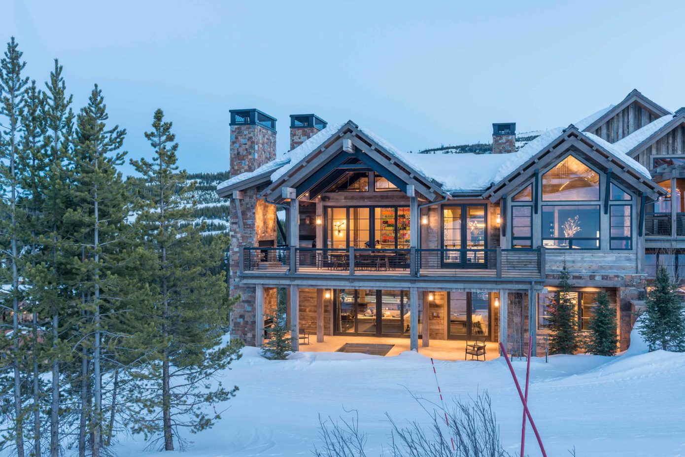 Ski Chalet in Montana by Locati Architects