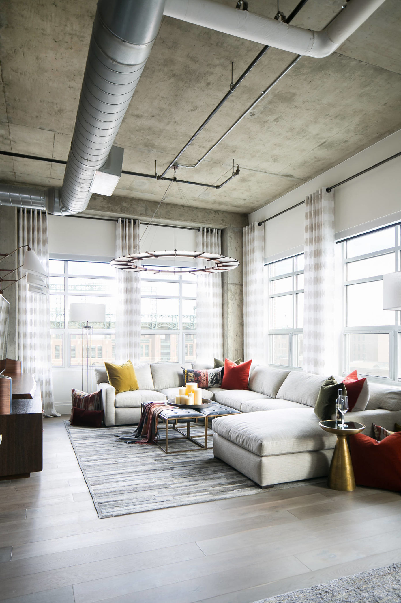 Denver Loft Style Living by Robeson Design