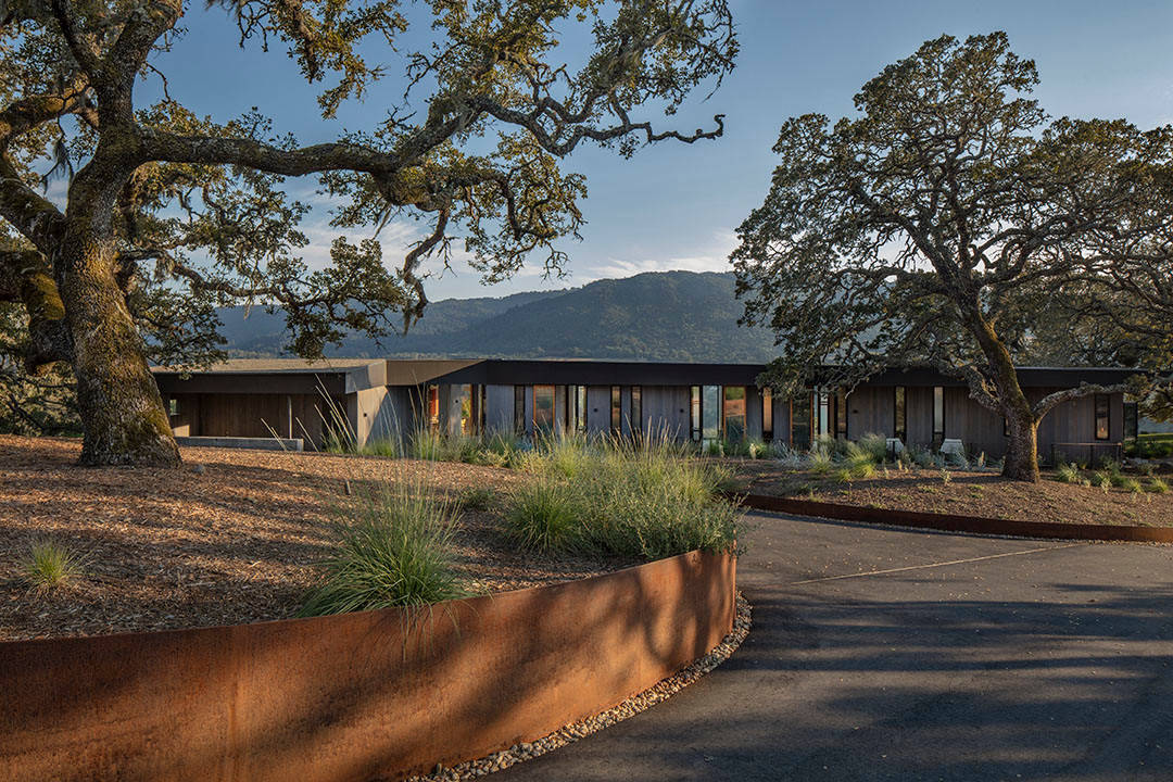 Sonoma Lichen House by Schwartz and Architecture