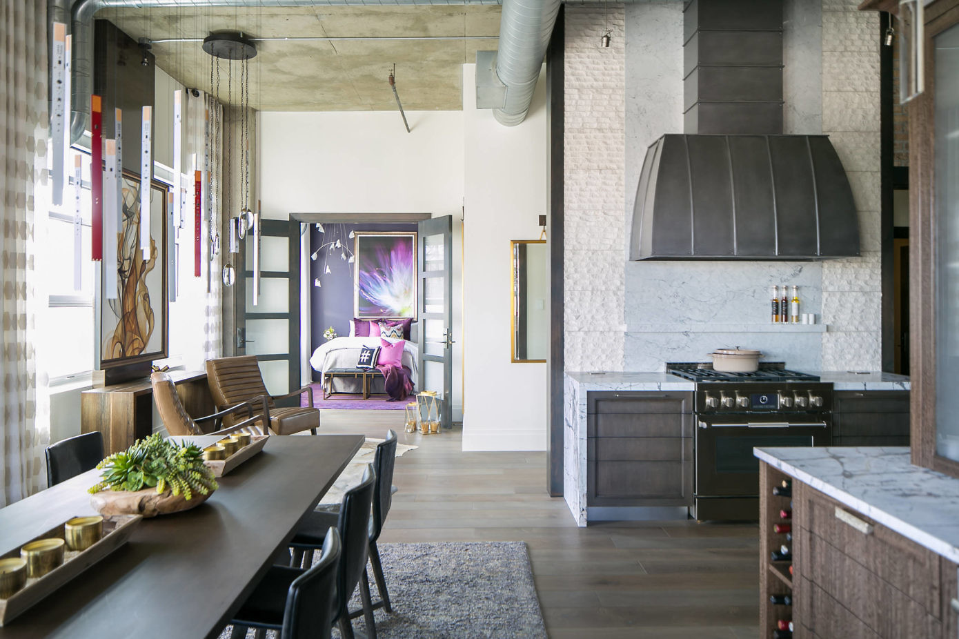 Denver Loft Style Living by Robeson Design