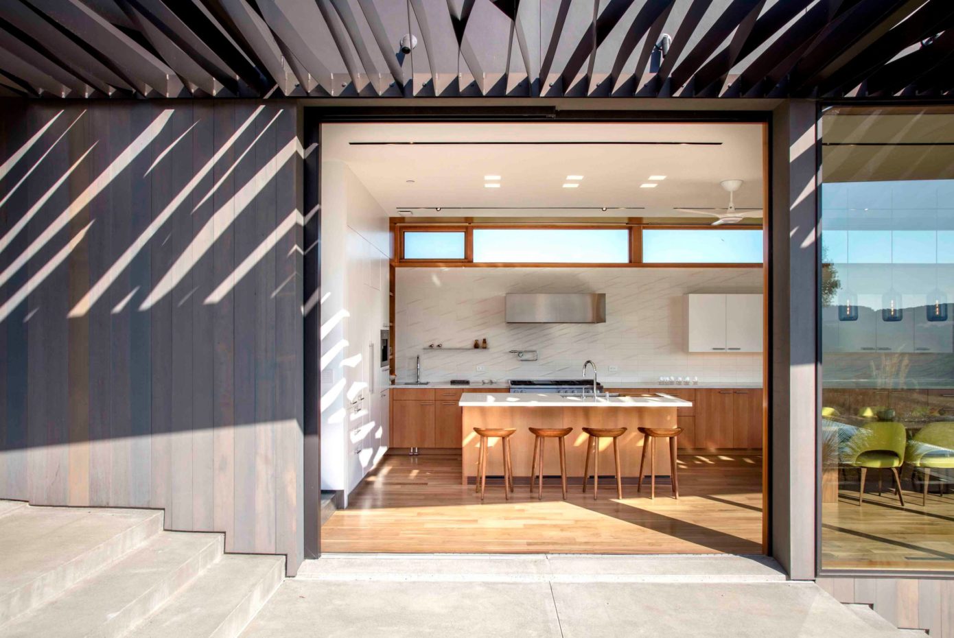 Sonoma Lichen House by Schwartz and Architecture