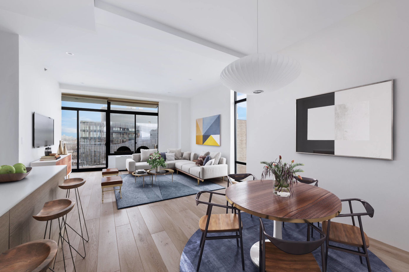 Downtown Brooklyn Condo by Bolster