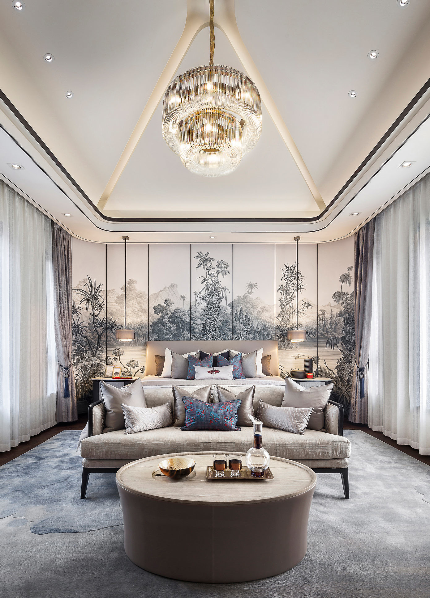 JINKE JiuQu River by NNS Institute of the Interior Art & Design