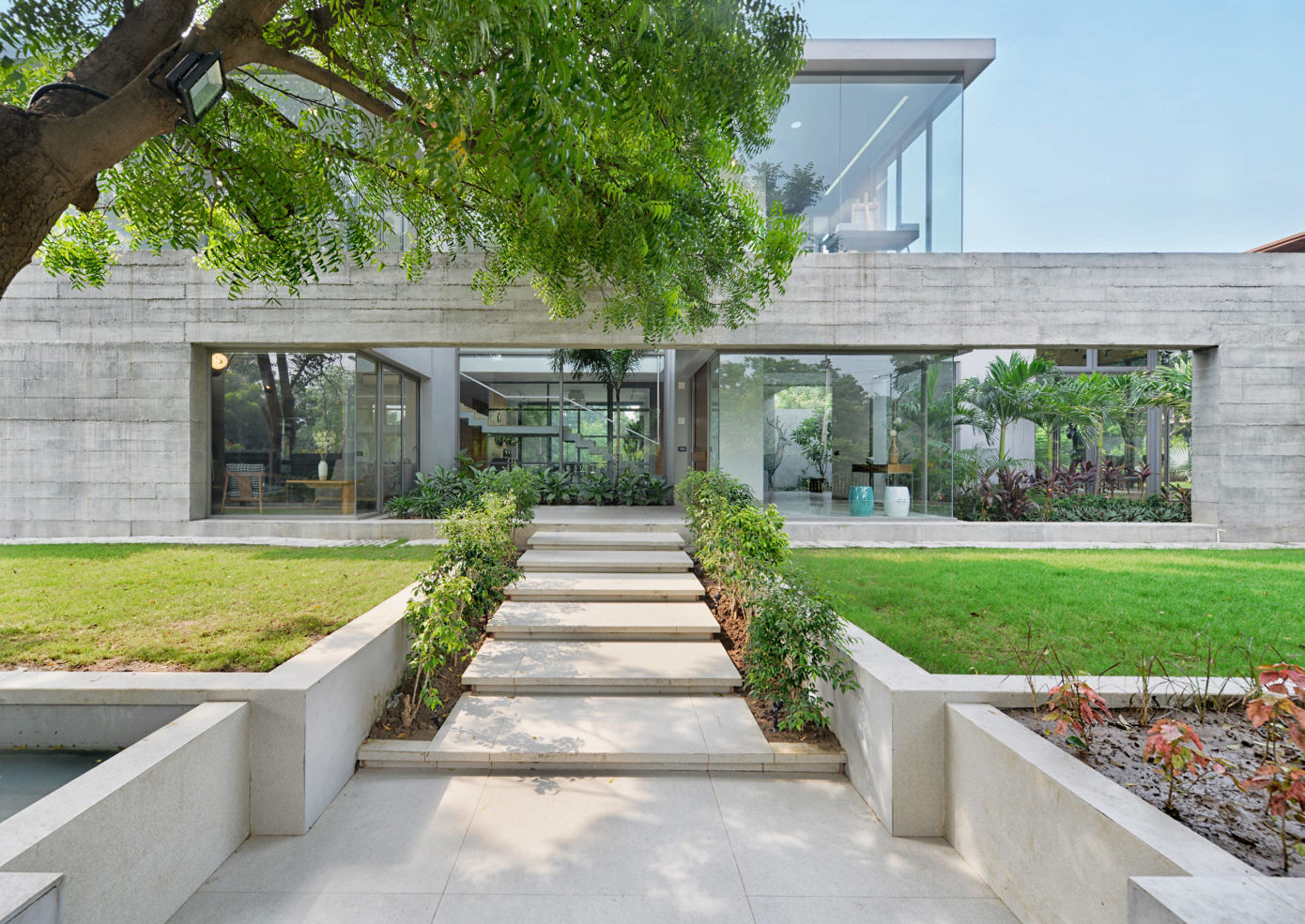 Residence in India by S A K Designs