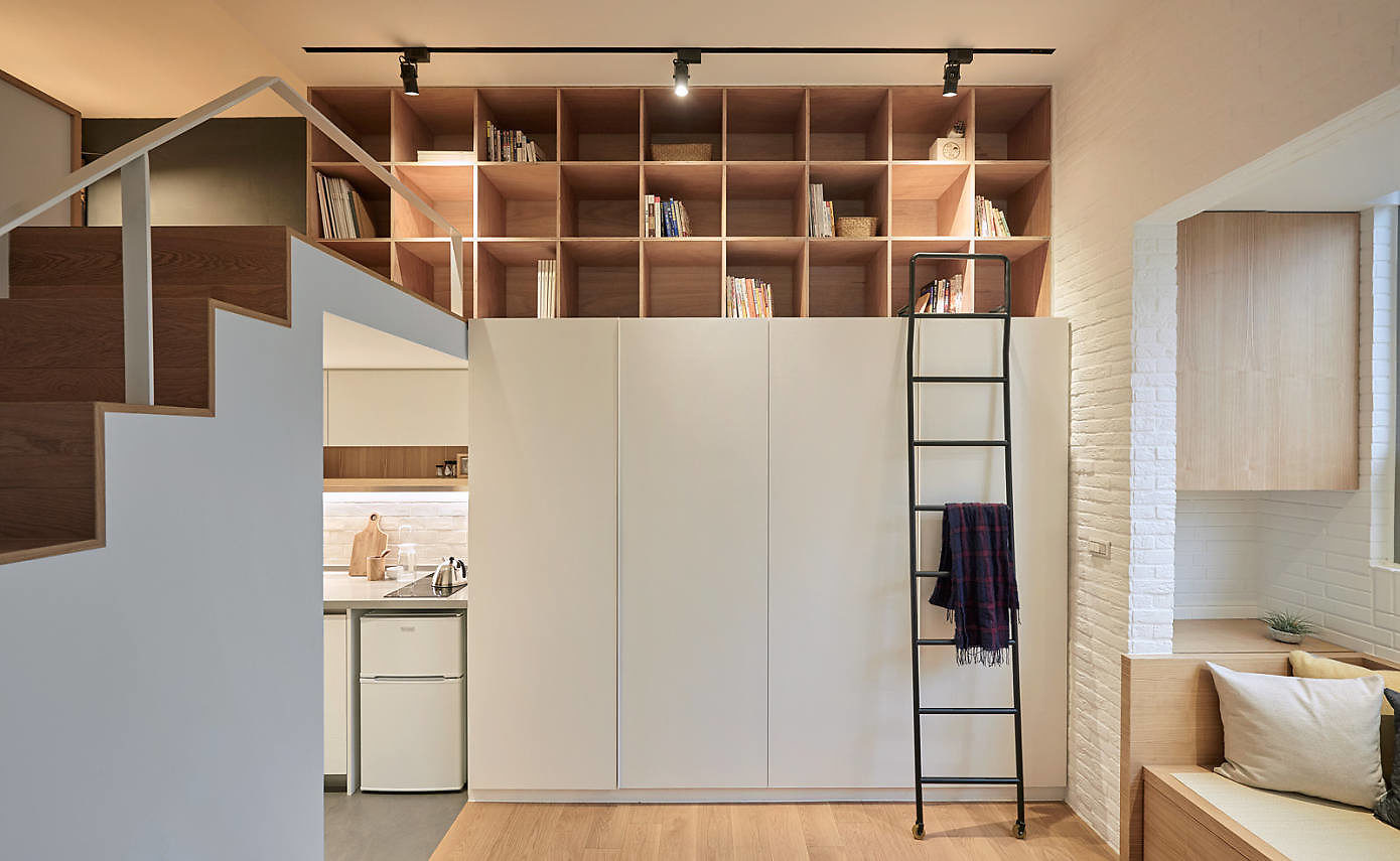 Tiny Apartment by A Little Design