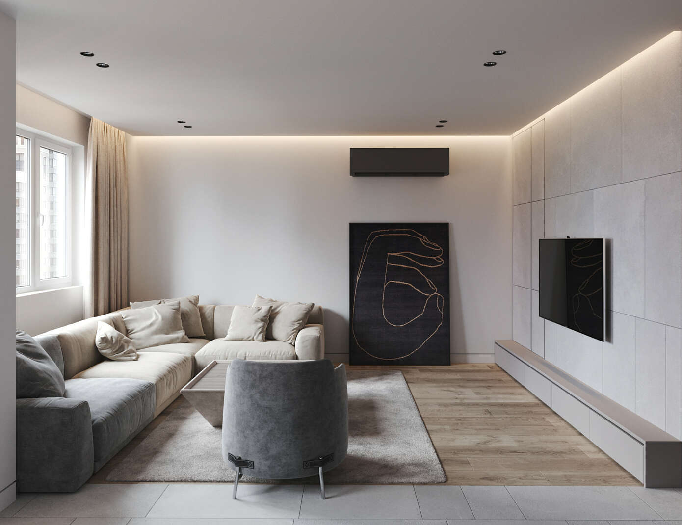 Apartment in Kyiv by Ruslan Kovalchuk