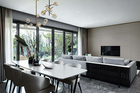 Apartment in Chongqing by Shenzhen Qianxun Decorative Art and Design Co. - 3