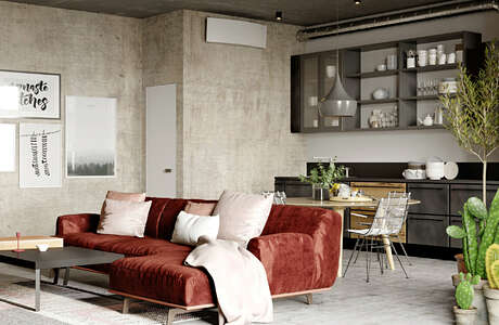 Apartment in Minsk by Lena Budantseva