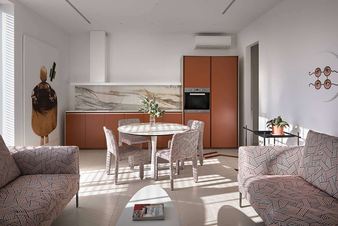Midcentury Apartment by Yuriy Zimenko