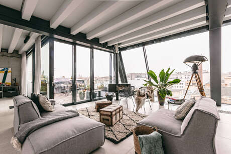 Penthouse in Berlin by Vanessa Serra Brunner - 1